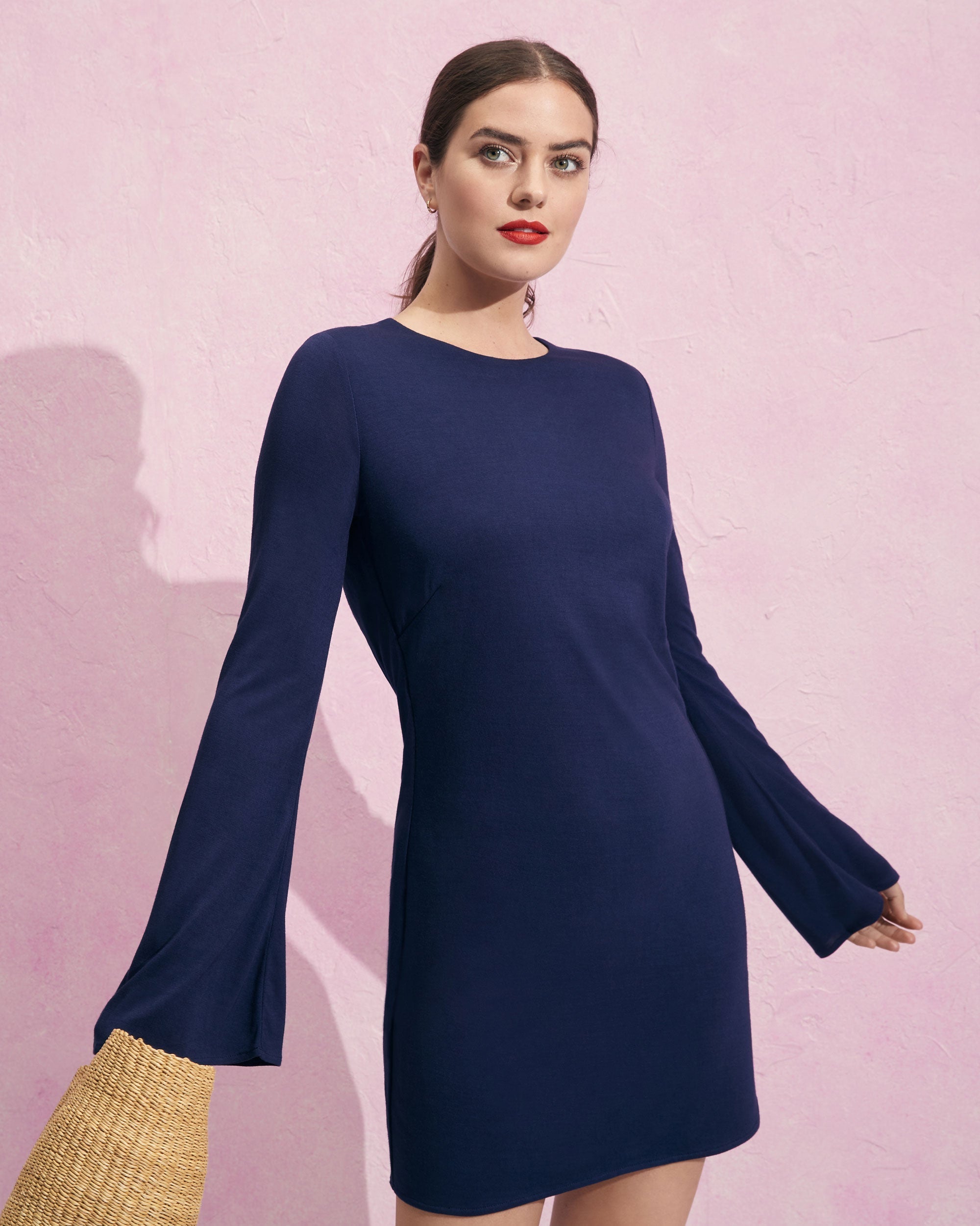 Freyette Dress - Navy