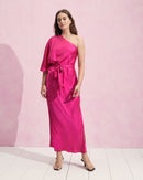 Adela Dress - Shocking Pink